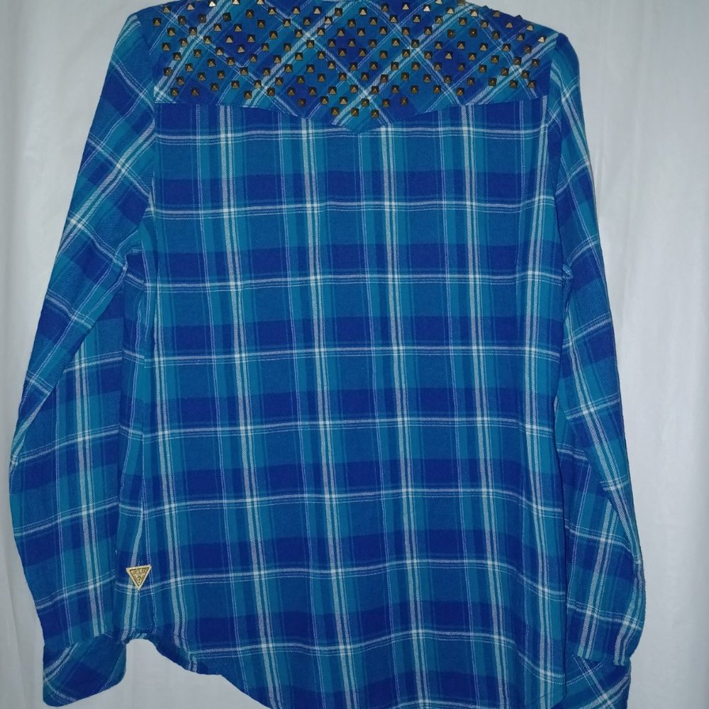 GUESS BUTTON DOWN DRESS SHIRT - Picture 6 of 10